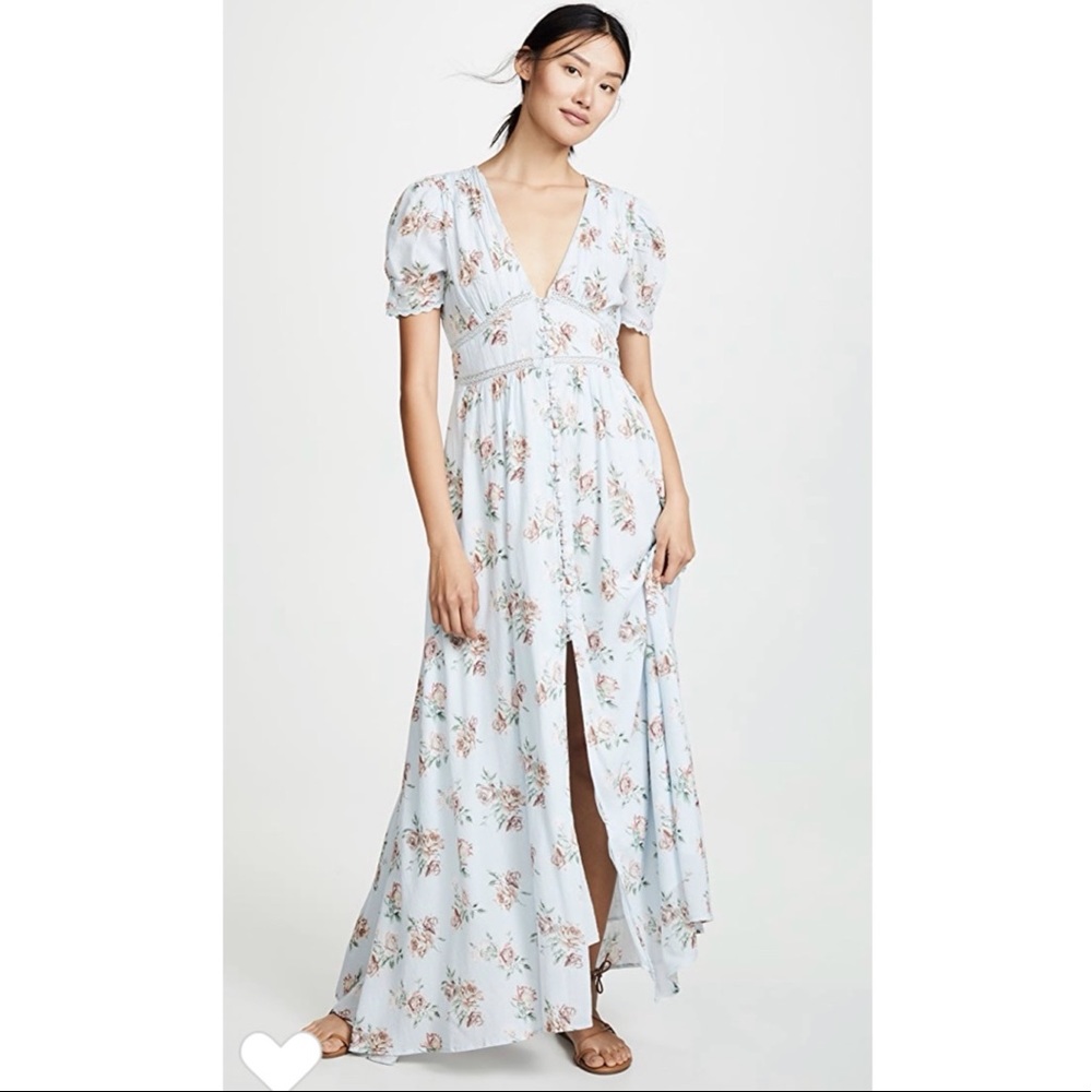 LoveShackFancy Stacy Maxi Dress